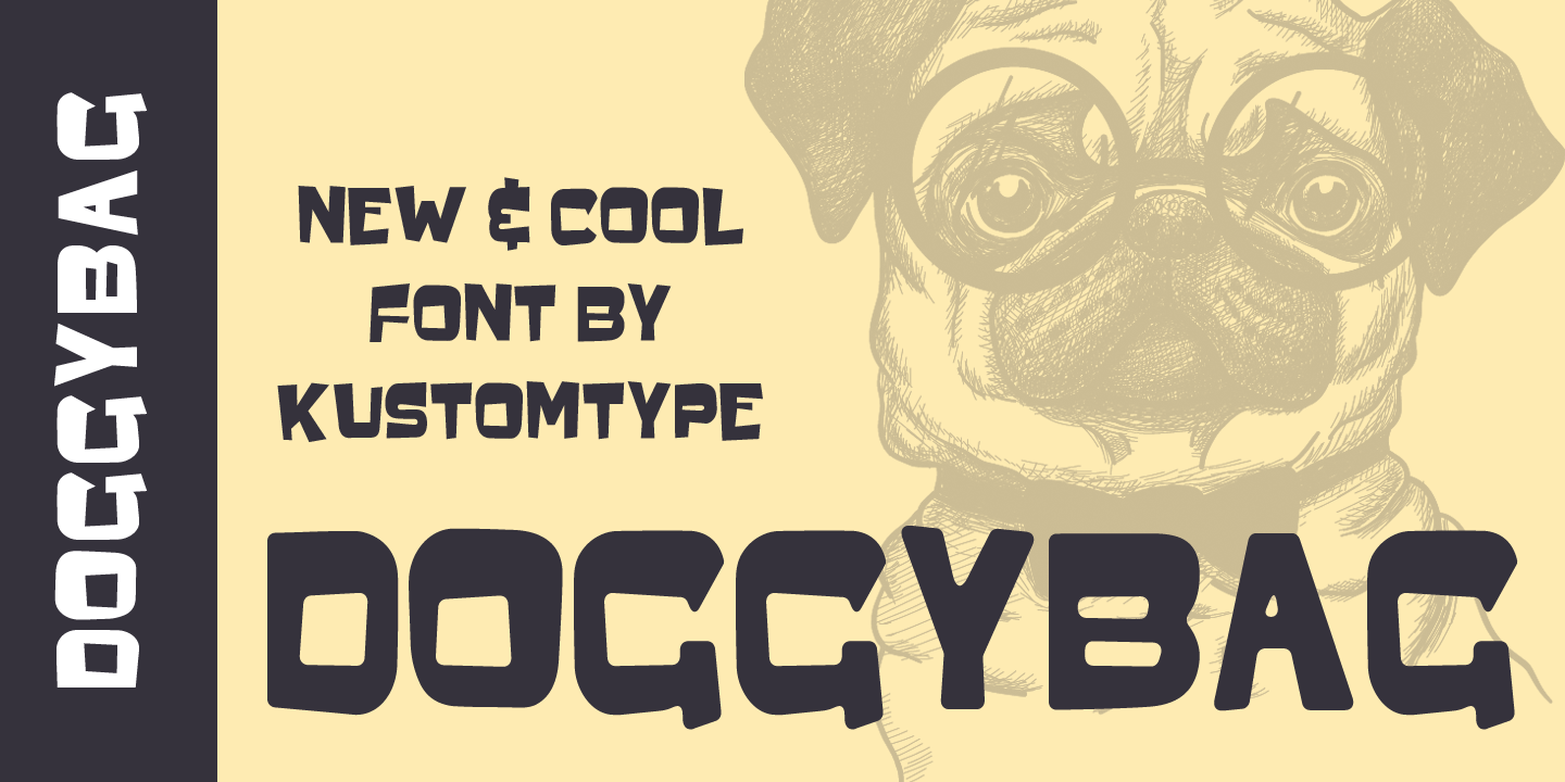 Doggybag Round Font preview